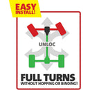 BD Diesel 2 Low UnLoc 2001-2014 Chevy 2500-3500 4WD / 2001-2013 Chevy 1500 4WD