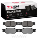 DFC 03-05 Jaguar Vanden Plas Front 5000 Advanced Low Metallic Brake Pads