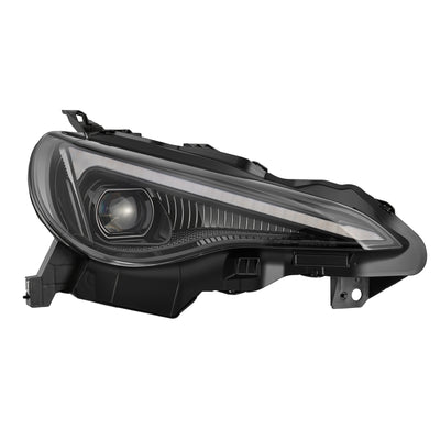AlphaRex 13-20 Toyota GT86/Subaru BRZ/Scion FRS LUXX-Series LED Proj Hdlights Black Seq Signal/DRL