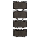 DFC 98-07 Toyota Land Cruiser Front 4000 Hybridynamic Brake Pads