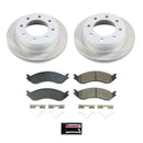 Power Stop 21-23 Chevrolet Express 2500 Front and Rear Semi-Coated Rotor Kit