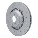 DFC 13-25 Mercedes-Benz GLC63 AMG S Front Drilled and Slotted Hi-Carbon Alloy Geomet Coated Rotor