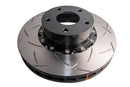 DBA 05 Pontiac GTO Front Slotted 5000 Series 2 Piece Rotor Assembled w/ Black Hat