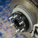 Mishimoto Wheel Spacers - 6x139.7 - 77.8 CB - 25mm - Blue