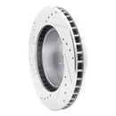R1 63-82 Chevrolet Camaro Front & Rear Drilled & Slotted Silver Brake Rotor Set