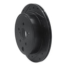 R1 13-20 ScIon FR-S Front & Rear Drill/Slot Black Rotors w/Optimum Pads
