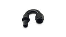 Vibrant -4AN Push-On 180 Deg Hose End Fitting - Aluminum