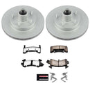Power Stop 95-97 Chevrolet Blazer Front Z36 Coated Truck & Tow Brake Kit