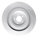 DFC 08-09 Jaguar XKR Right Front GeoSPEC Coated Rotor - Slotted