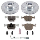 Power Stop 99-00 BMW 540i Front & Rear Z26 Street Warrior Brake Kit