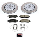 Power Stop 14-16 Acura MDX Front and Rear Semi-Coated Rotor Kit
