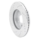 R1 07-10 Chevrolet COBALT Front Right Drilled & Slotted Silver Brake Rotor