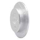 R1 03-09 Chrysler PT Cruiser Front & Rear Drilled & Slotted Silver Brake Rotor Set