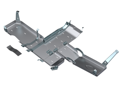 Artec Industries 21-25 Jeep Wrangler JL Sahara Jl Full Bellypan w/ Oil Door - 2 Door 3.6L Alum
