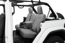 Bestop 18-23 Jeep Wrangler JL 4-Door Exc. 4Xe Rear W/ Fold Down Arm Rest Seat Covers (Charcoal)