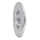 R1 15-23 Fiat 500X Front & Rear Drilled & Slotted Silver Brake Rotor Set