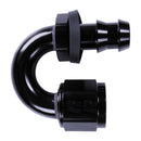 Russell 8AN Twist-Lok 180 Degree Hose End - Black