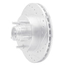 R1 98-02 Ford Ranger (USA/Canada) Front Right Drilled & Slotted Silver Brake Rotor
