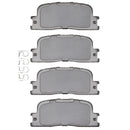 DFC 01-06 Toyota Highlander Hybrid Rear 4000 Hybridynamic Brake Pads