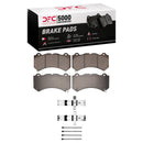 DFC 22-25 Rivian R1S Front & Rear Geospec Rotors with 5000 Advanced Brake Pads w/Hardware