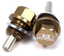 BLOX Racing Magnetic Drain Plug - Oil / 20x1.25mm (Fits Subaru)