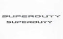 Putco 2023 Ford Super Duty Hood Lettering Ford Lettering Emblems (Black Platinum)
