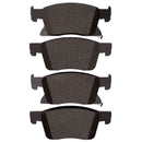 DFC 16-19 Chevrolet Cruze Front 5000 Advanced Low Metallic Brake Pads and Hardware Kit