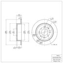 DFC GeoSPEC Coated Rotors - Plain