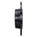 R1 91-99 Mercedes-Benz S320 Rear Right Drilled & Slotted Black Brake Rotor