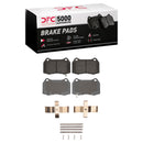 DFC 03-08 Infiniti G35 Front 5000 Advanced Low Metallic Brake Pads and Hardware Kit