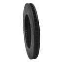 R1 04-11 Mitsubishi Endeavor Front Right Drilled & Slotted Black Brake Rotor