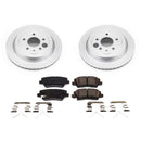 Power Stop 16-18 Cadillac ATS Front & Rear Z17 Evolution Geomet Coated Brake Kit