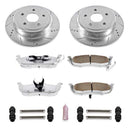 Power Stop 06-10 Jeep Commander Front & Rear Z26 Street Warrior Brake Kit