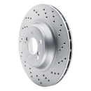DFC 15-20 BMW M2 Right Front Drilled GeoSPEC Coated Rotor