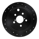 R1 13-20 ScIon FR-S Front & Rear Drill/Slot Black Rotors w/Optimum Pads