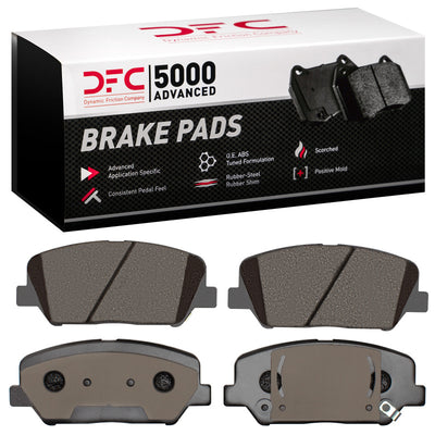 DFC 10-16 Hyundai Genesis Coupe Front 5000 Advanced Ceramic Brake Pads
