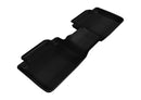 3D MAXpider 2013-2017 Honda Accord Sedan Kagu 1st & 2nd Row Floormats - Black