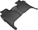 3D MAXpider 19-21 GMC Sierra Silverado Double/Crew Bench Seat Kagu 1st + 2nd Row Floormats - Black