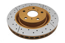 DBA 2009 Pontiac G8 GT 6.0L (V8) Uni-Directional Cross-Drilled/Slotted Front Rotor