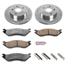 Power Stop 2002 Dodge Ram 1500 Front and Rear Z36 Truck & Tow Kit w/Cals