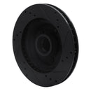 R1 70-72 Ford Galaxie 500 Front Left Drilled & Slotted Black Brake Rotor