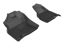 3D MAXpider 2012-2020 Dodge Ram 1500 Quad Cab Kagu 1st & 2nd Row Floormats - Black