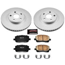 Power Stop 03-06 Pontiac Vibe Front & Rear Z17 Evolution Geomet Coated Brake Kit