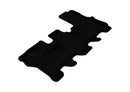 3D MAXpider 2007-2013 Acura MDX Kagu 1st & 2nd & 3rd Row Floormats - Black