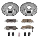 Power Stop 93-96 Honda Prelude Front & Rear Z26 Street Warrior Brake Kit
