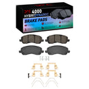 DFC 16-17 Jeep Patriot Front Geospec Rotors w/4000 HybriDynamic Brake Pads w/Hardware