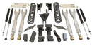 MaxTrac 17-19 Ford F-250/350 4WD 4in/1in MaxPro Coil Lift Kit w/4-Link Arms & MaxTrac Shocks