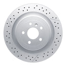 DFC 12-19 Mercedes-Benz GLS63 AMG Rear Drilled GeoSPEC Coated Rotor and Slotted