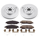 Power Stop 17-18 Cadillac XT5 Front & Rear Z17 Evolution Geomet Coated Brake Kit