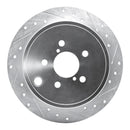 R1 10-14 Subaru Impreza Front & Rear Drill/Slot Silver Rotors w/Optimum Pads
